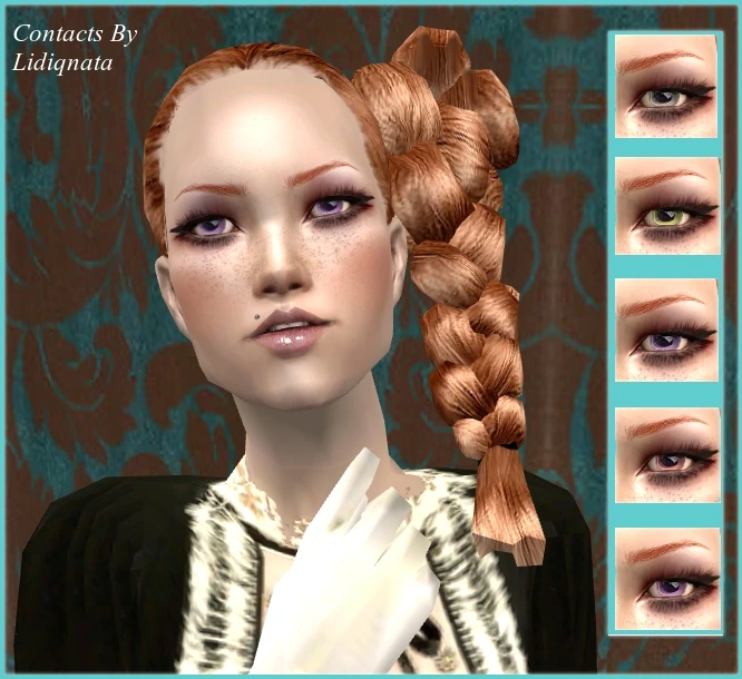 contacts by lidiqnata sims 2